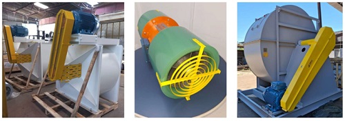 Exaustores de fumaça, gases e vapores